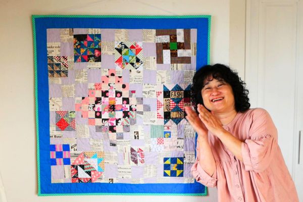 キルトのタペストリー完成＆私の中の大ヒットな神！ミシン押さえ