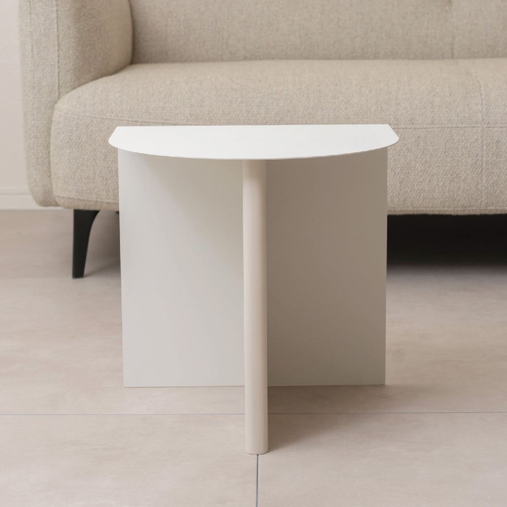 HalfMoon sidetable steel / ハーフムーン サイドテーブル スチール