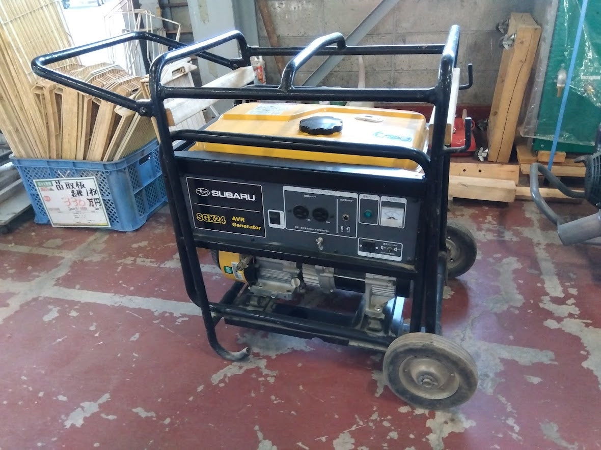 スバル 中古発電機 SGX24（50Hz） – 農キング