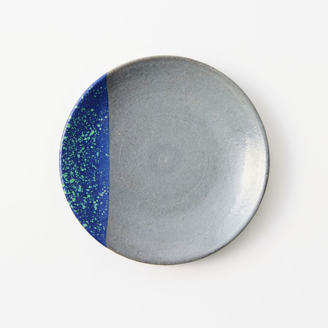 Shigaraki Mingei Medium Konkikyo Plate – omakase