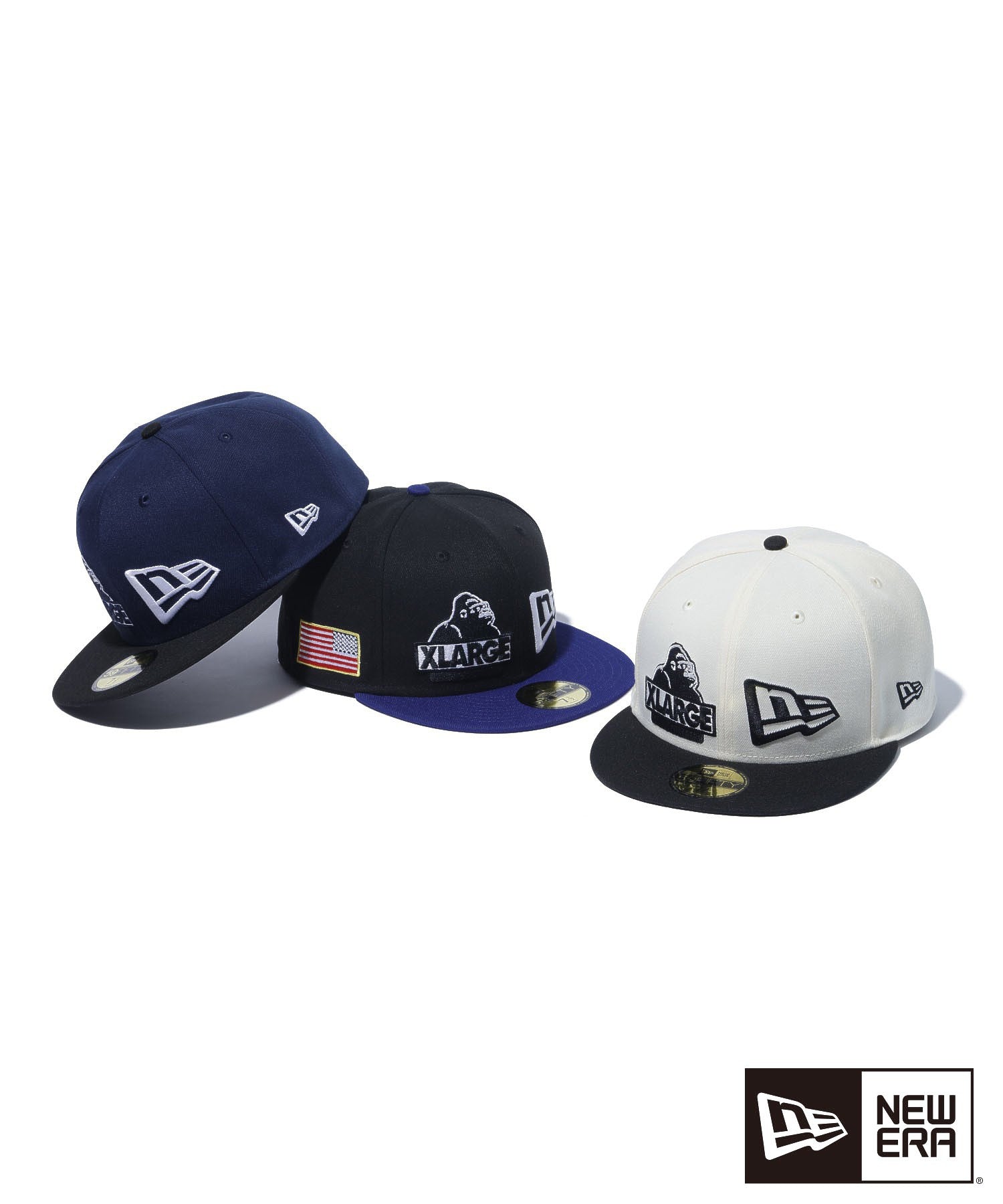 XLARGE×NEW ERA 2TONE MIX LOGO CAP – calif（カリフ）公式サイト