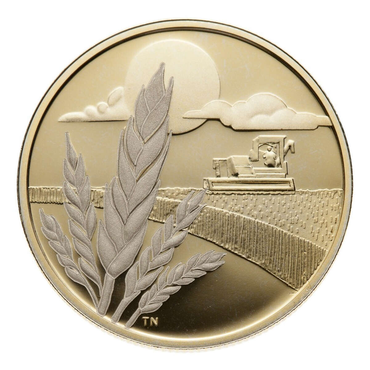 2003 $100 The Discovery of Marquis Wheat, 100th Anniversary - 14-kt. G