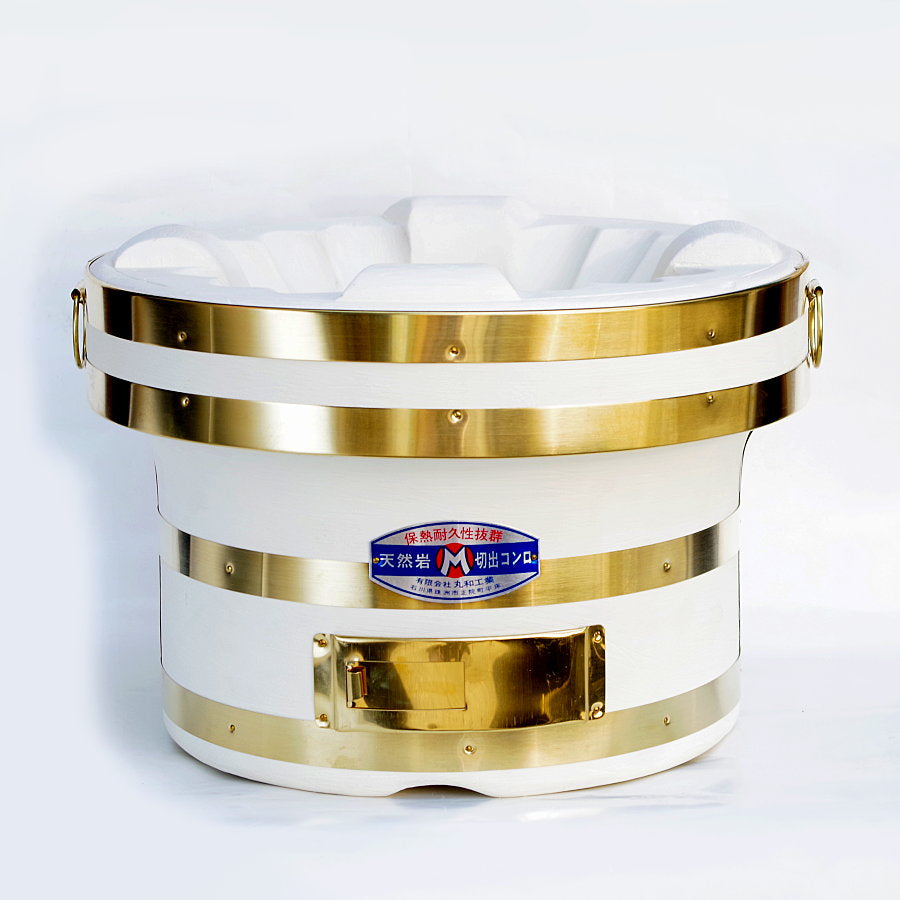 朝顔七輪(切り出しコンロ）320φ – 茶炭俱楽部