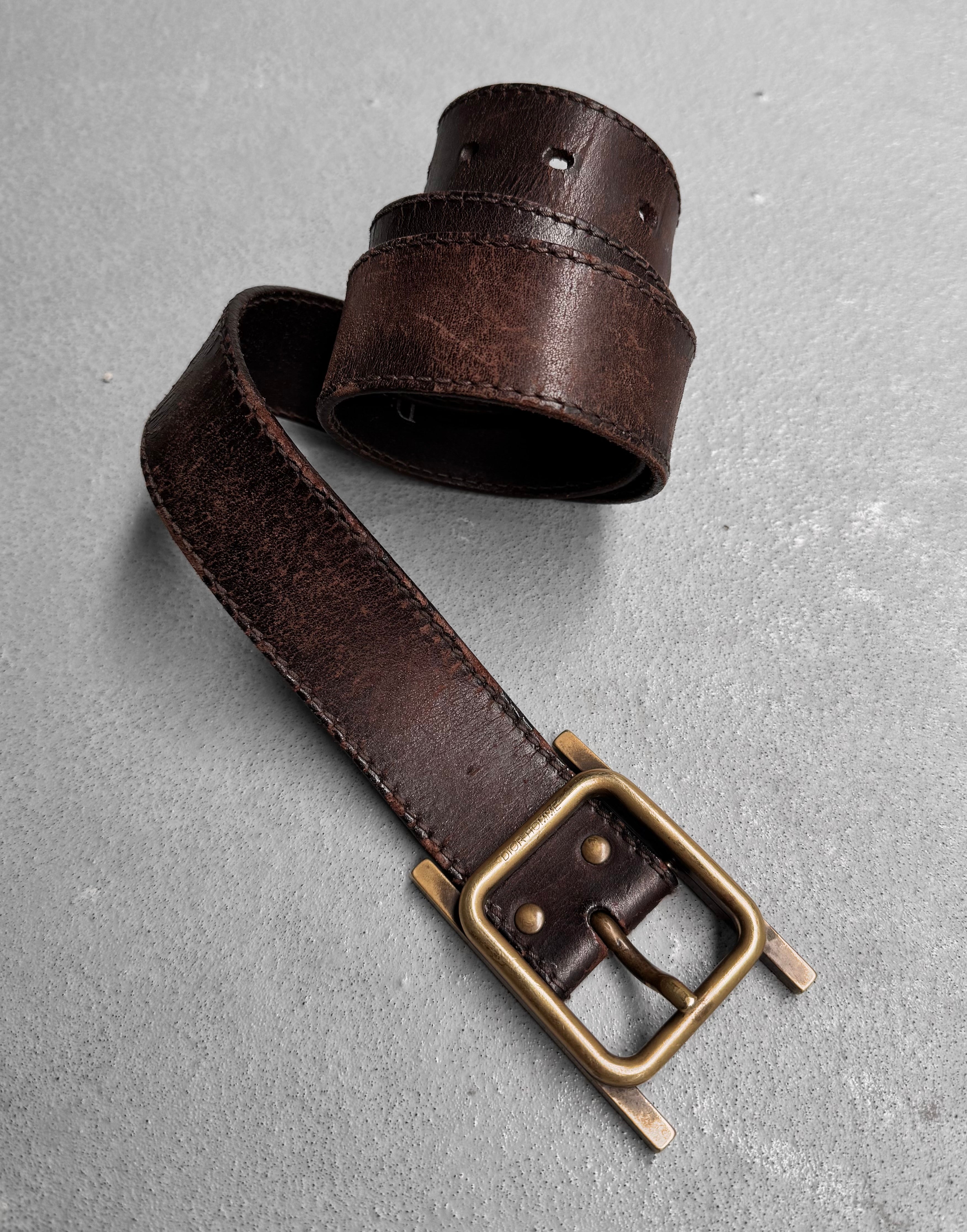 DIOR HOMME by Hedi Slimane AW05 “In the Morning” 'H' Buckle