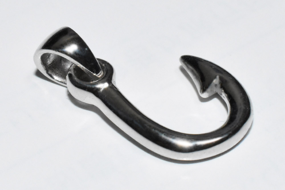 Eldorado 釣り針 シルバーネックレス for Women | 釣り針ネックレス