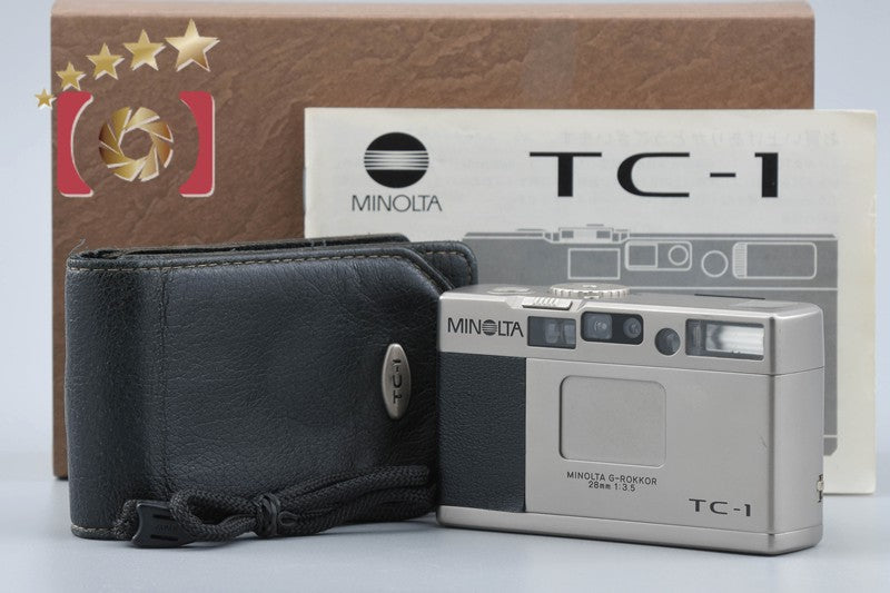 中古】MINOLTA ミノルタ TC-1 コンパクトフィルムカメラ 元箱付き