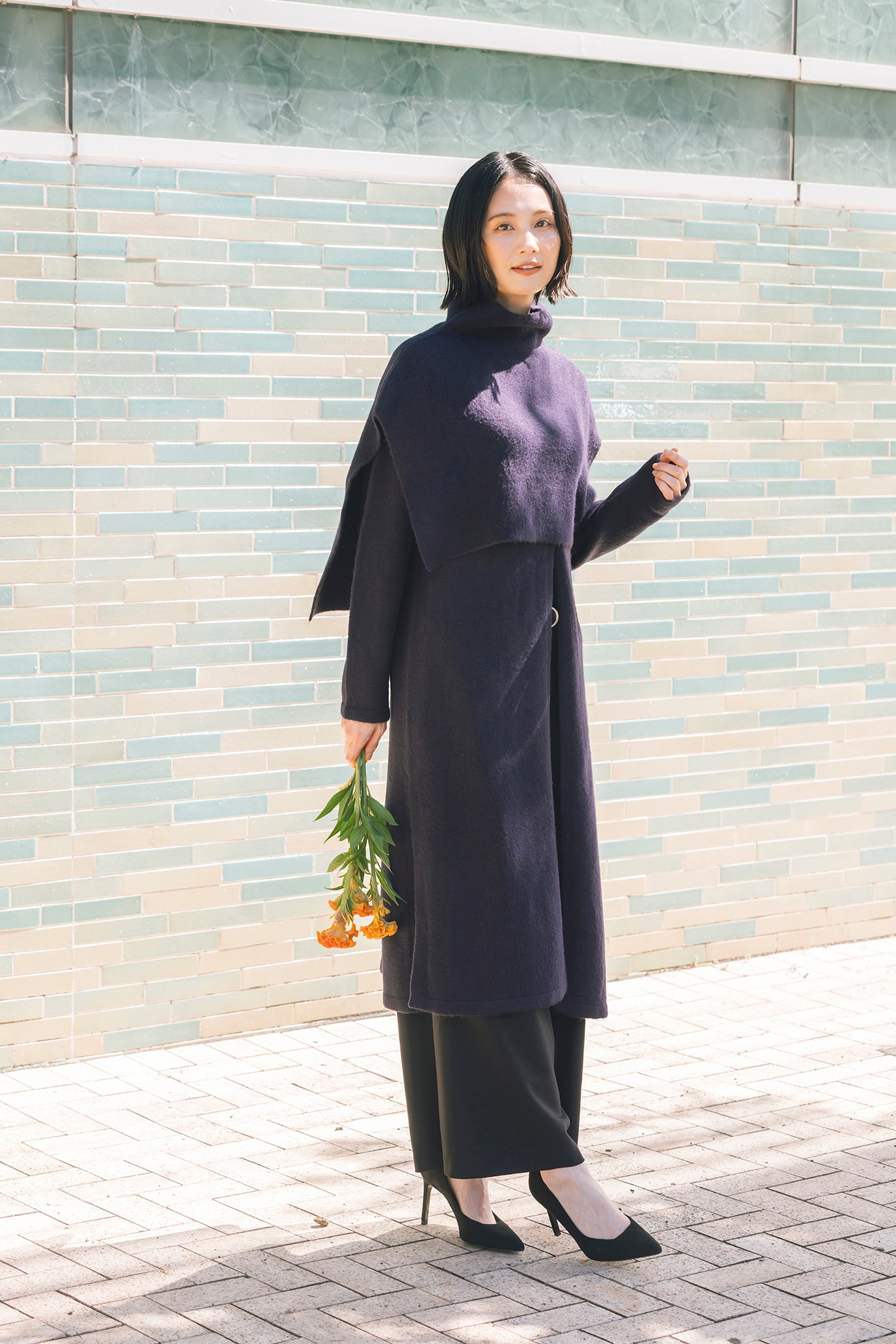 カーディガン/ポンチョニットセット NS-253 – ATELIER N'S