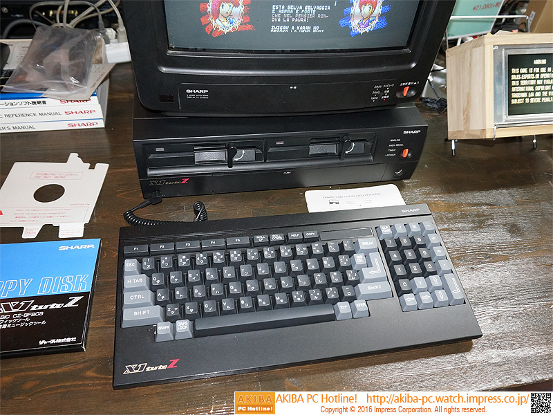 シャープ X1 turbo ZIIIの美品が税込6.3万円 （取材中に見つけた○○な
