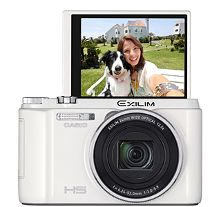自分撮りに便利なチルト液晶搭載の“エクシリム”新製品 - 2014年