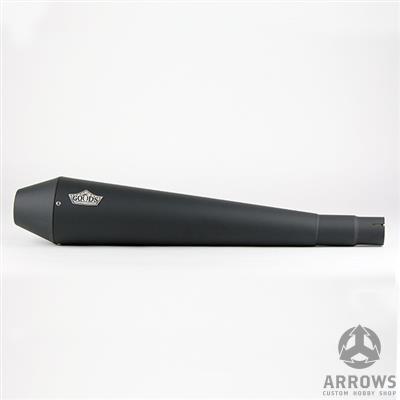 250TR】TAPERED CORN スリップオンマフラー ブラック 250TR(FI対応