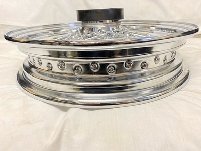 ハーレー　リアホイール　16×3.00 社外ホイール　タイヤセット Amazon | 80スポーククロム 16インチ x 3ホイールハーレーヘッドFL