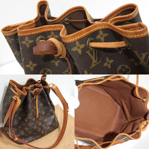 良品 ルイヴィトン モノグラム プチノエ ショルダーバッグ M42226