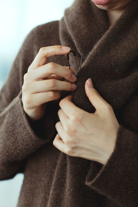 ヤクオポッサムのニットコート | Jurgen Lehl etc.