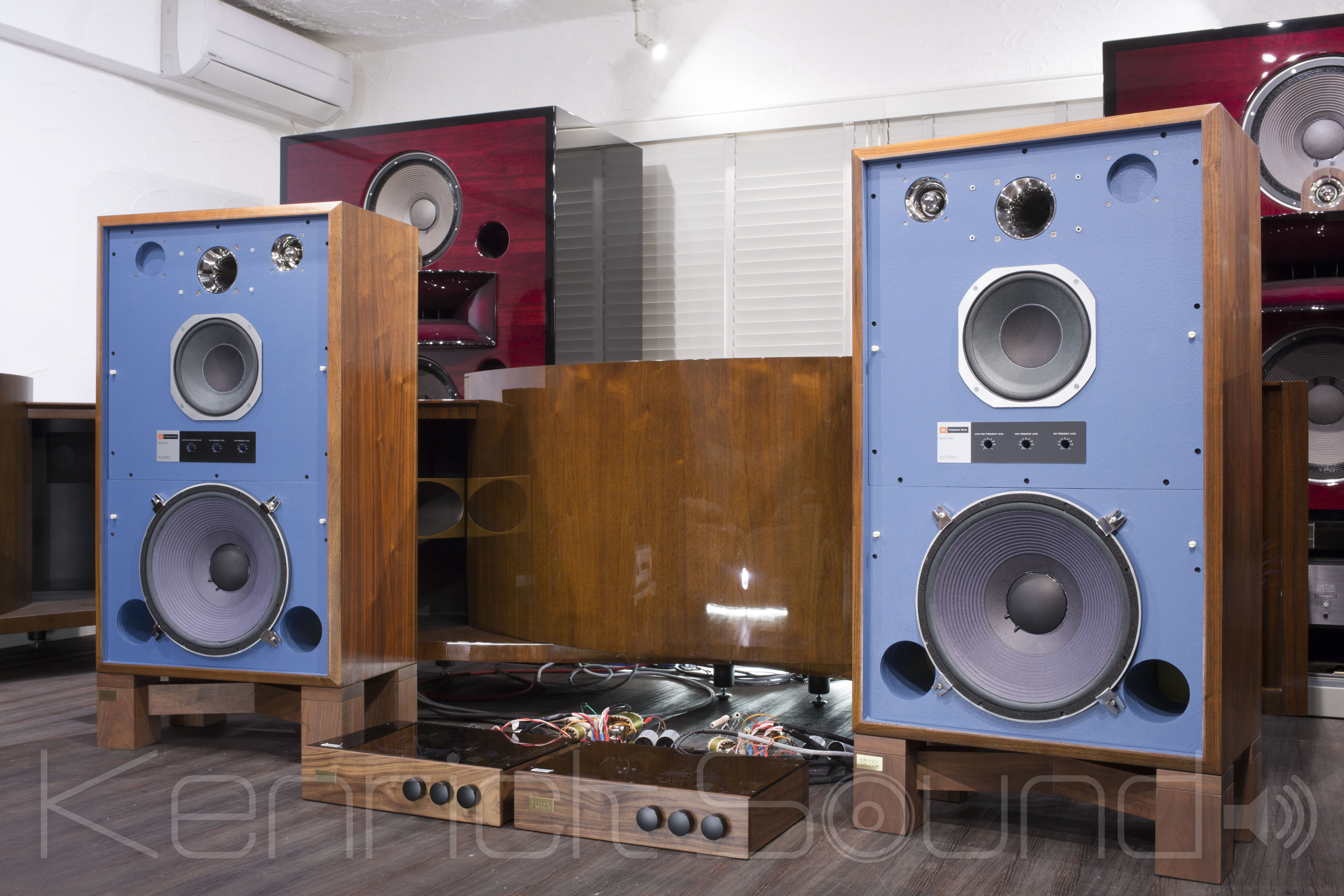 JBL 4343AWX アルニコ再着磁 リコーン&セーム 最高峰カスタム