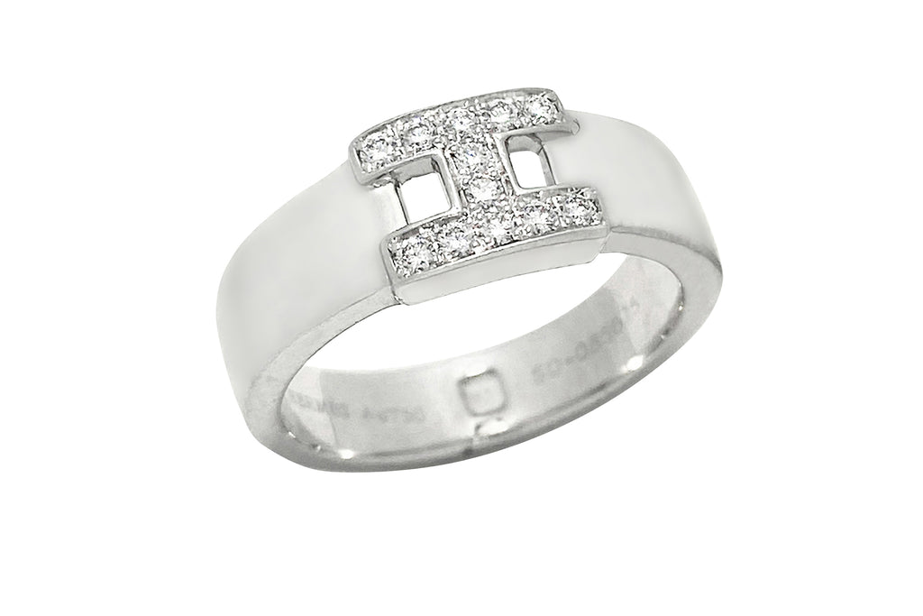 HERMES 【エルメス】K18WGダイヤモンドリング (NO.62016) – JEX宝石