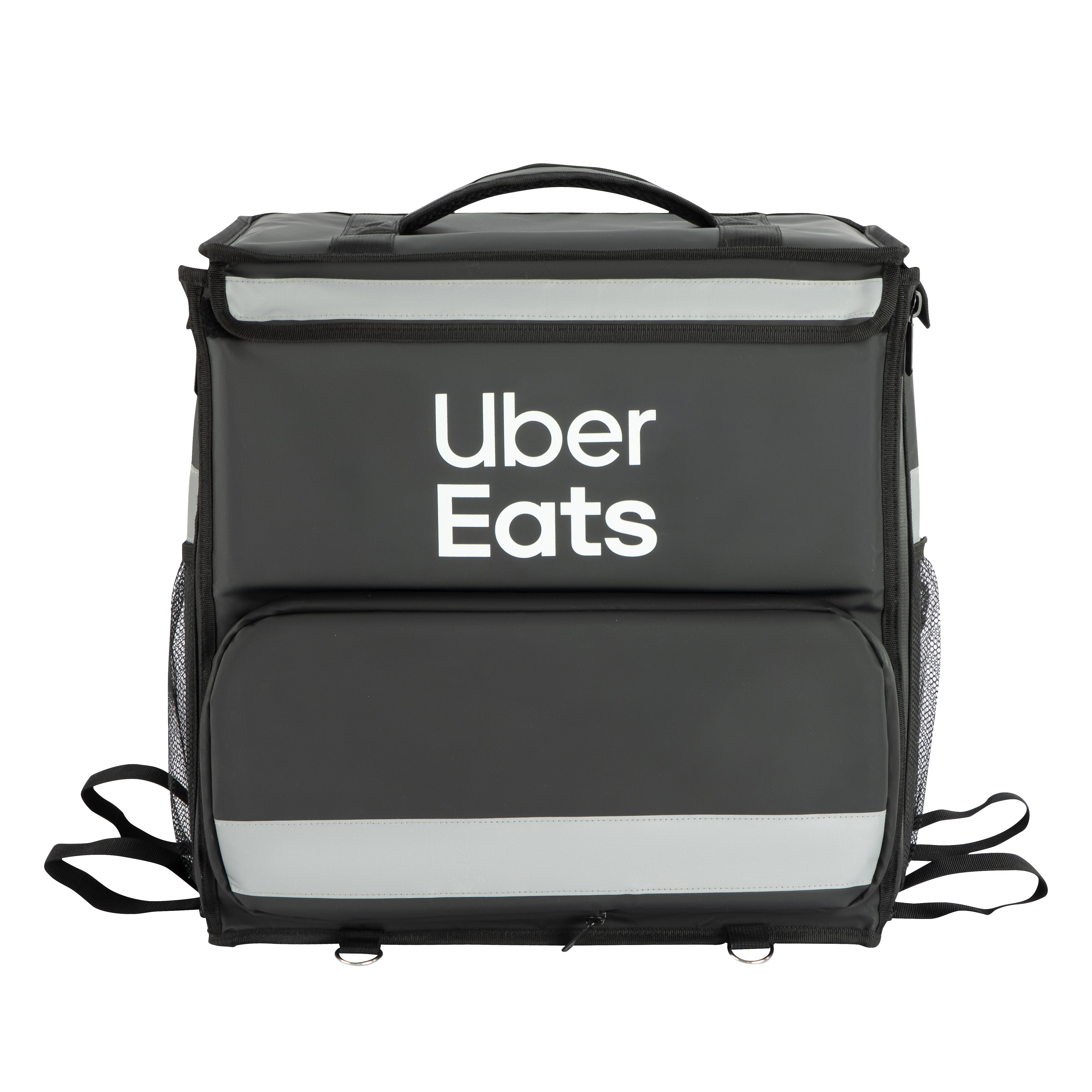 ロゴ入り配達バッグ（ブラック） - Delivery Bag with Logo (Black