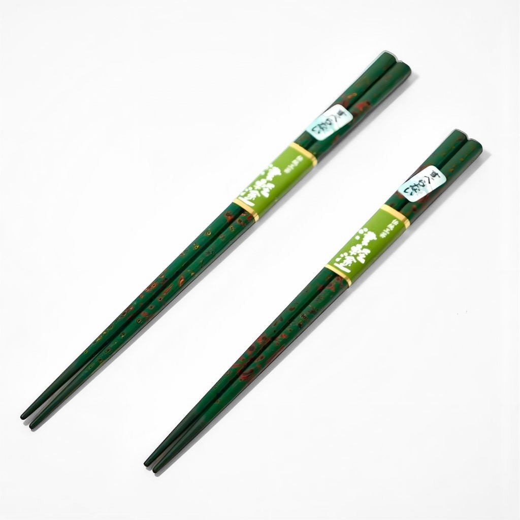 津軽唐塗 箸 すべらない青上（20.5cm/23.5cm） – 漆器 高翆