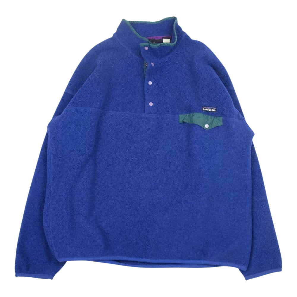 patagonia パタゴニア 25440 90年代 雪無しタグ スナップT フリース