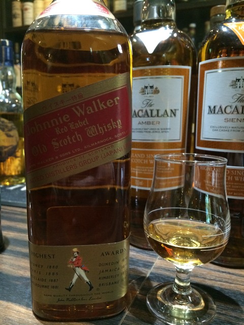 ジョニーウォーカー赤ラベル 特級 1980年代後期流通品 : くりりんの