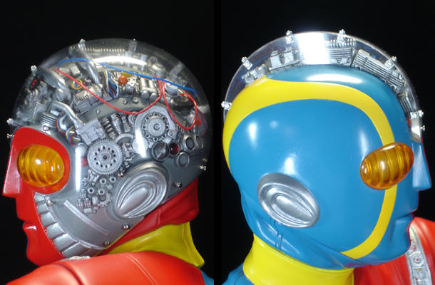 海洋堂】 メガソフビ 人造人間キカイダー 完成品