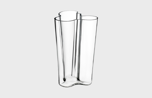 イッタラ フラワーベース / アアルトベース 251 mm クリア L [ iittala