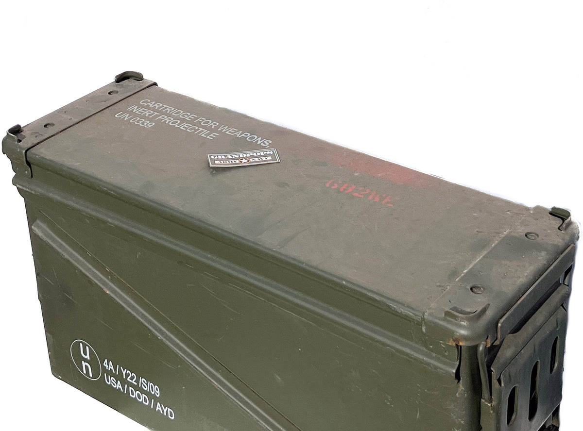 U.S. Military Original 40mm Ammo Can – GRANDPOPSARMYNAVY