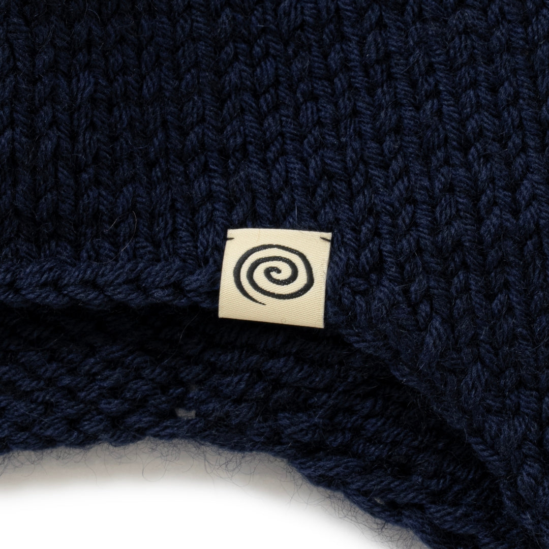 SOL / soonerorlater Hand-knitted Flight Cap ソル/スーナーオア