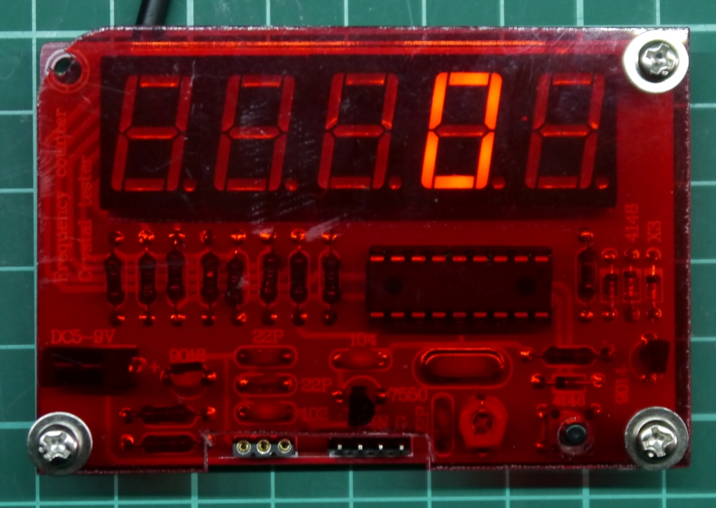 周波数カウンター／水晶テスターキット購入 | むせんのひび