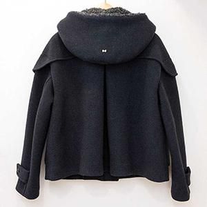 ミナペルホネン nordic moss ショートダッフルコート #navy | Lin