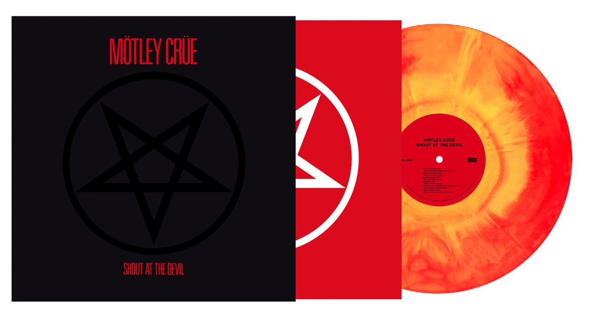 Shout At The Devil 40th Anniversary Limited Edition Opaque Galaxy