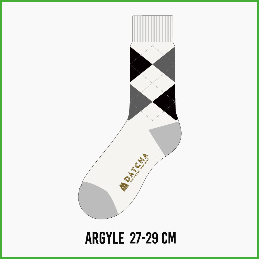 オリジナルソックス】オリジナルカラーソックス アーガイル / 27cm