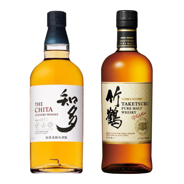 サントリーシングルグレーンウイスキー 知多 43% 700ml+ニッカ