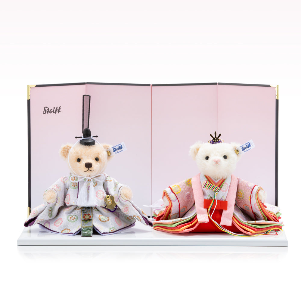 雛人形 シュタイフ 日本限定テディベアひな人形 Steiff｜出産祝い