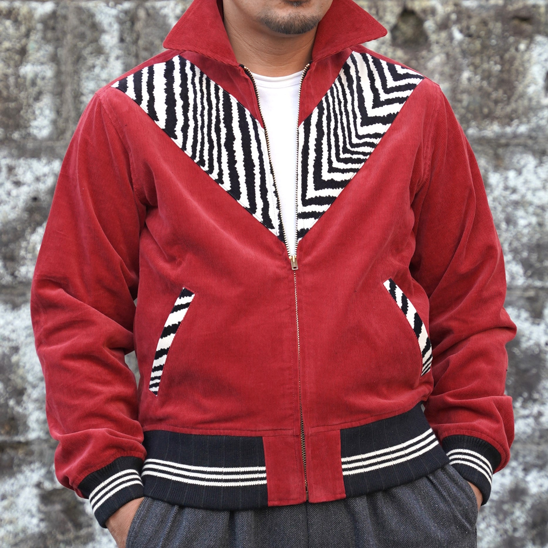 1950 Corduroy Zebra Jacket｜商品ページ – The GROOVIN HIGH & Old