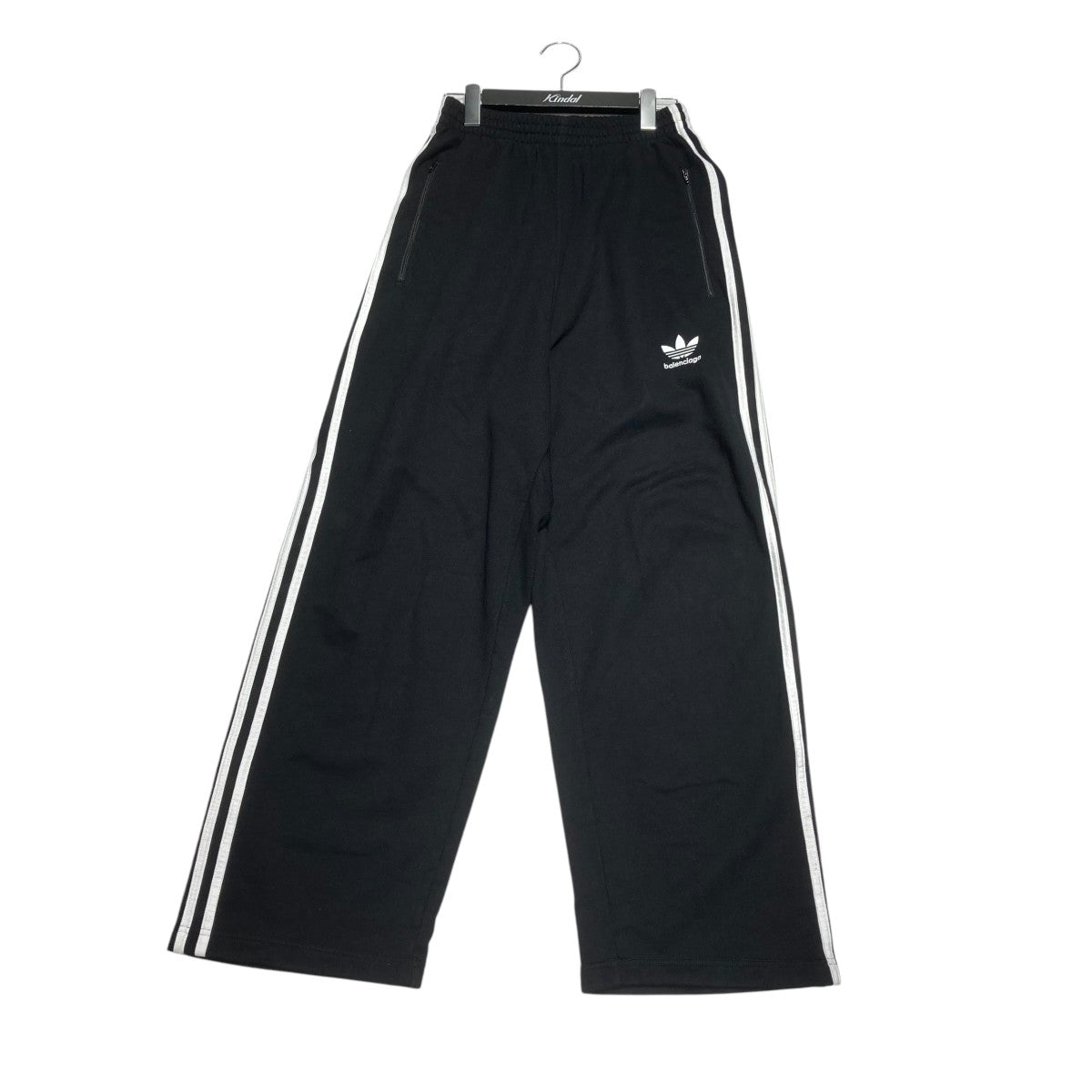 BALENCIAGA×adidas 23SSトラックパンツ723817 723817 ブラック サイズ