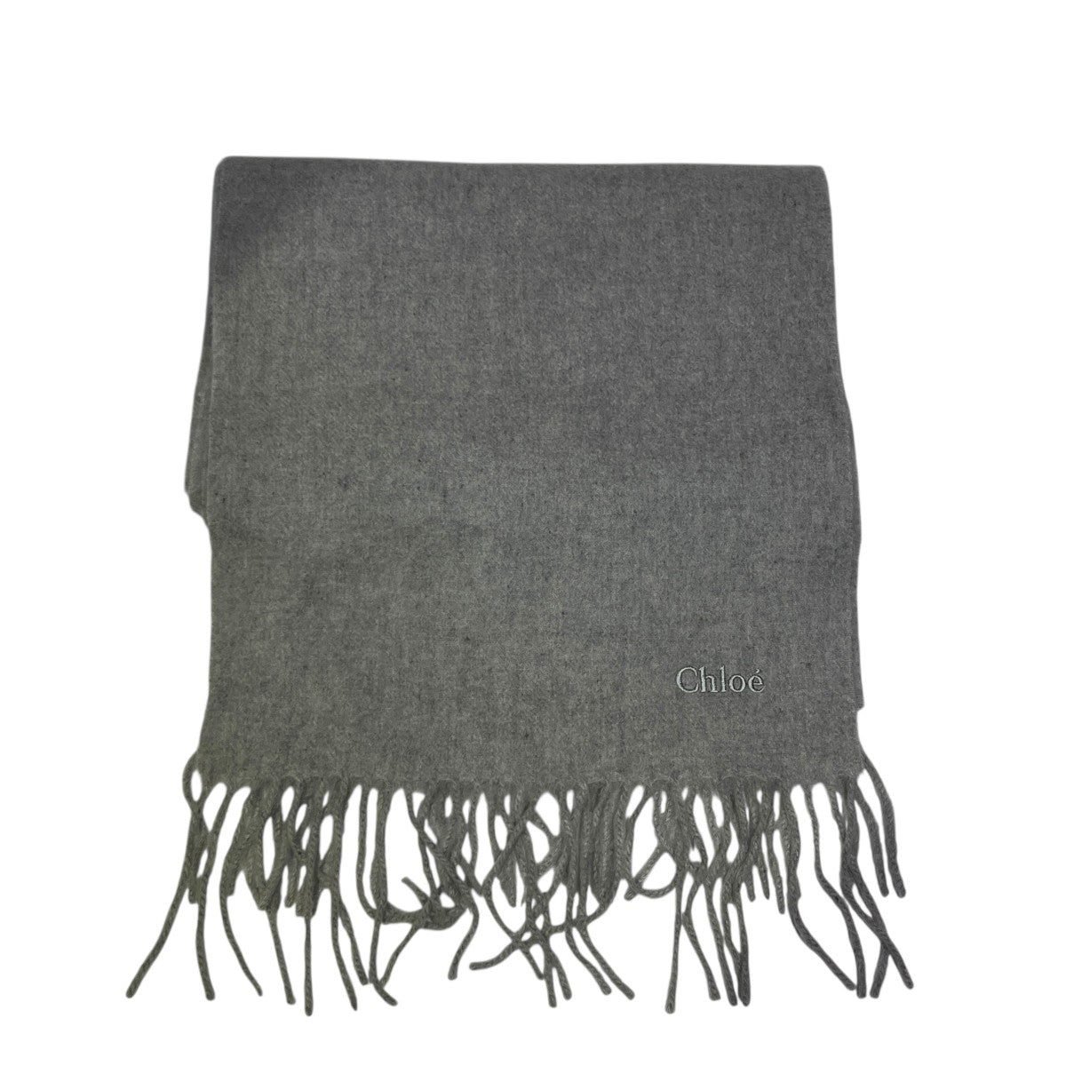 Chloe(クロエ) カシミヤマフラー グレー｜【公式】カインドオル