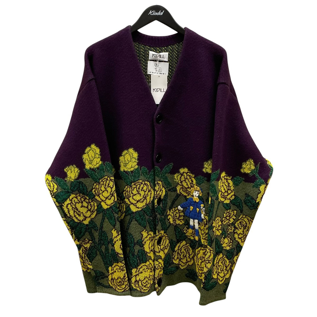 KIDILL(キディル) ニットカーディガンKL634 KL634 パープル｜【公式