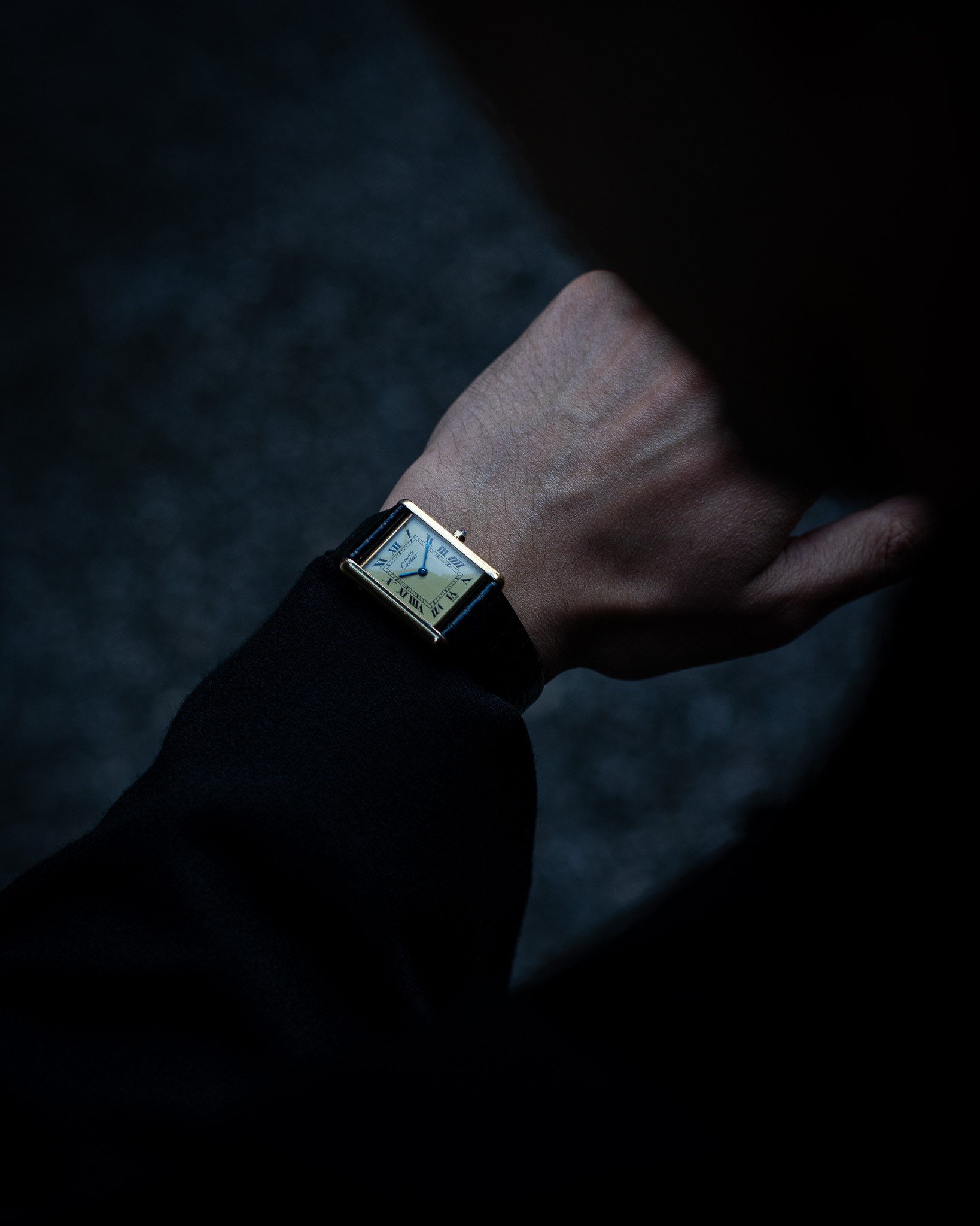 Cartier Ref.6 81006 must de Cartier Tank LM Ivory Roman