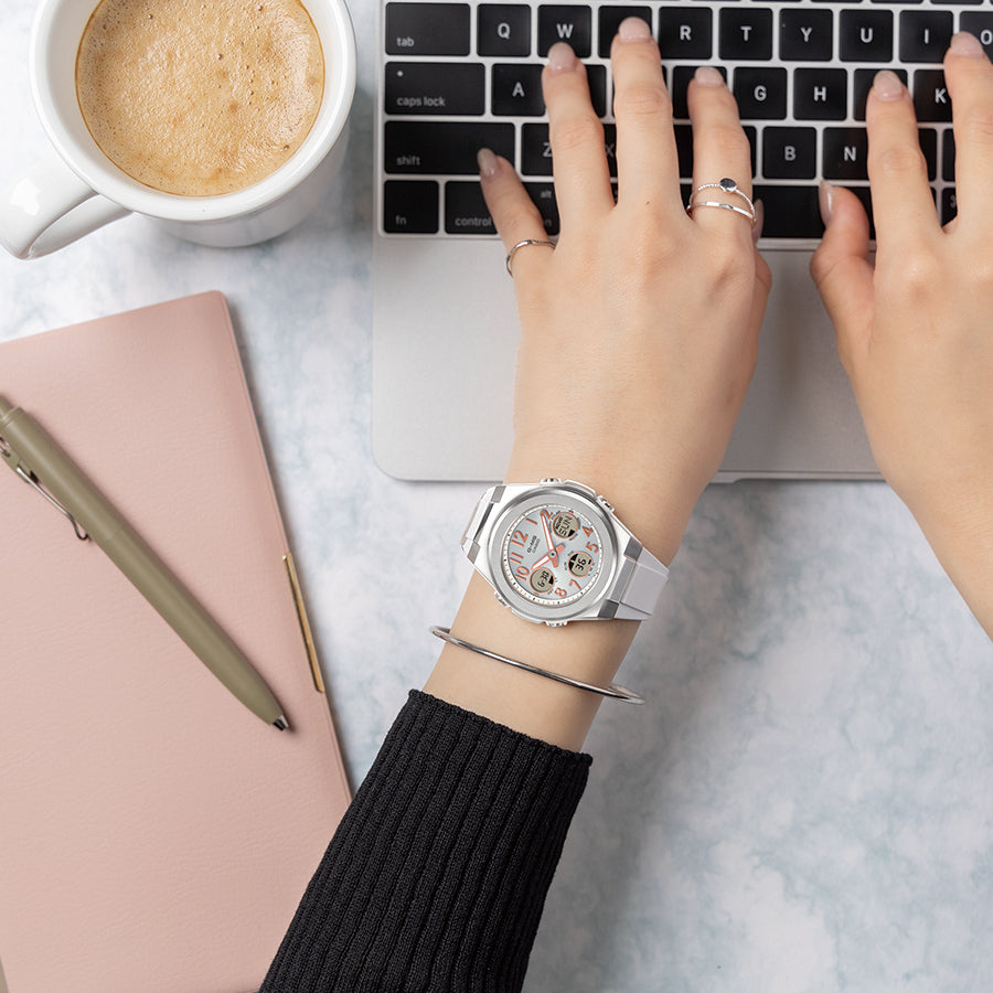 BABY-G G-MS MSG-W610-7AJF レディース 電波 ソーラー アナデジ