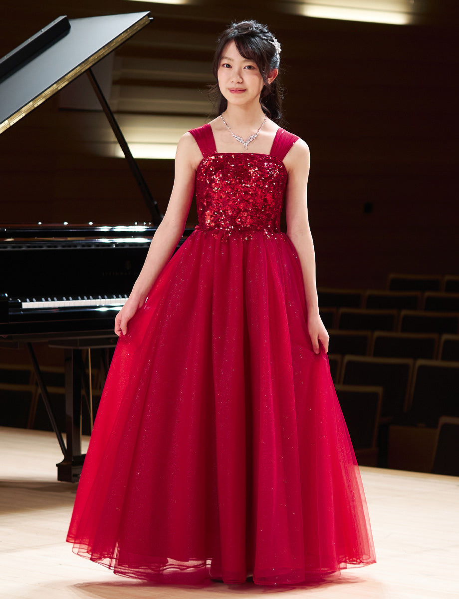コンクール・ピアノドレス 演奏会ドレス 発表会 ステージドレス