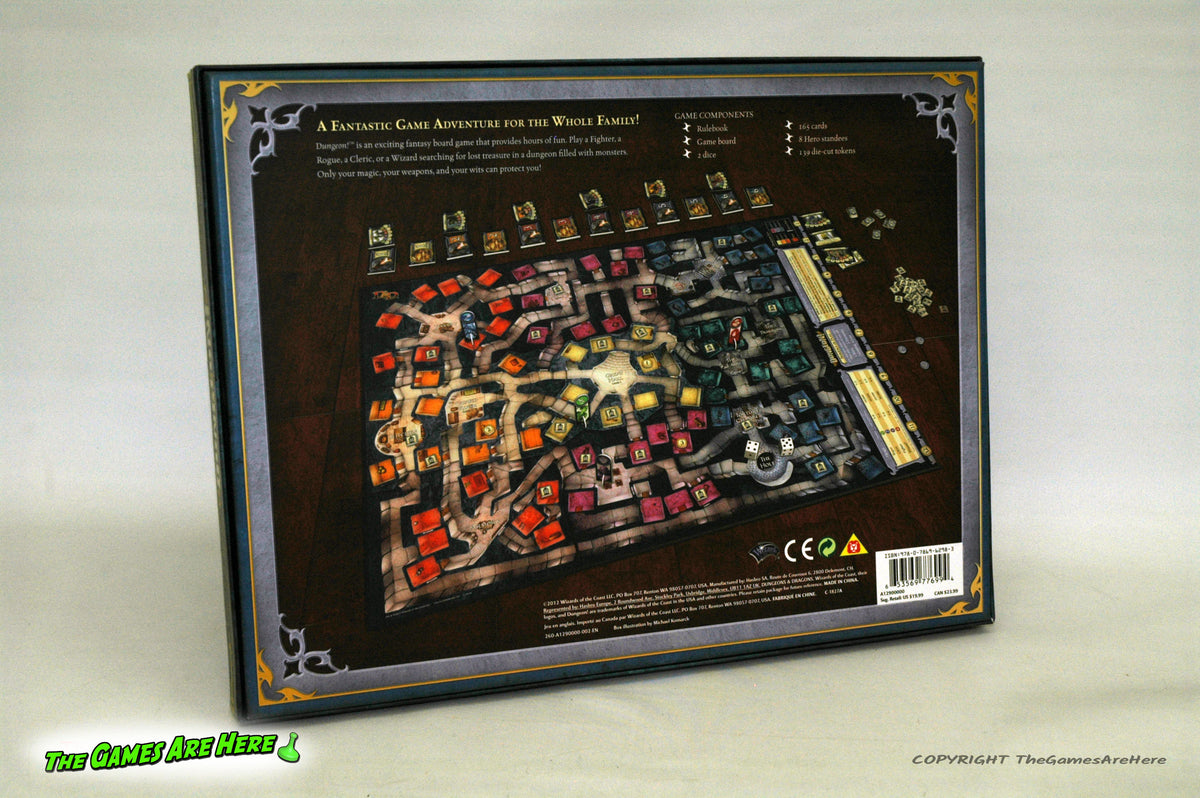 Dungeon! Fantasy Board Game - Wizards of the Coast 2012 – The
