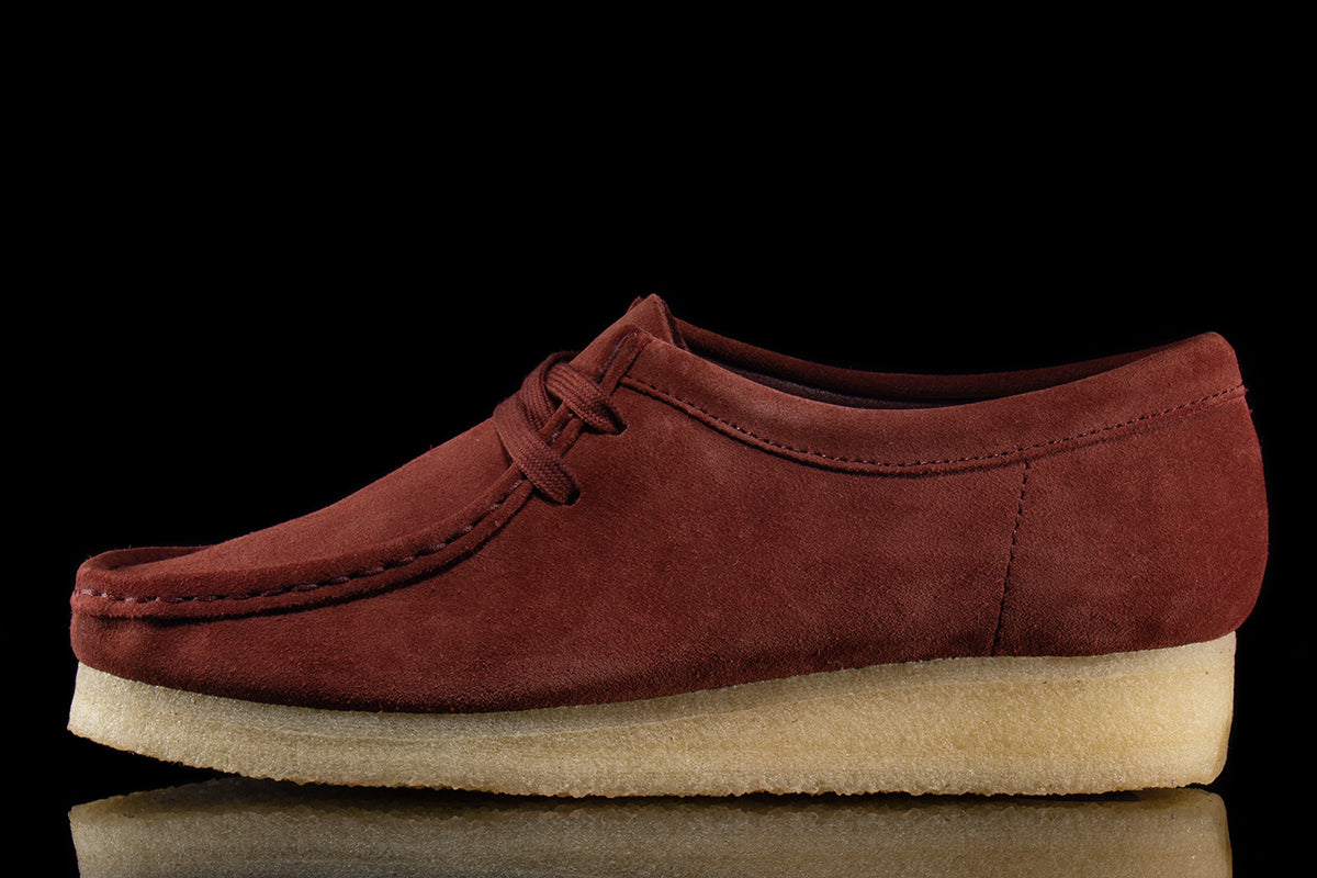 Women's Wallabee Deep Red Suede – Premier