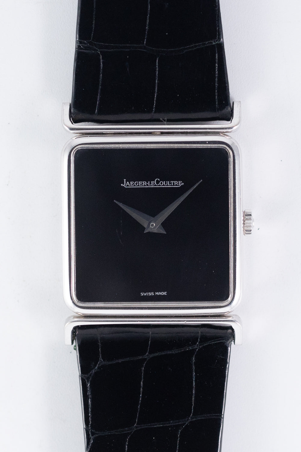 JAEGER LECOULTRE Ref.9117.22 ONYX DIAL – TIMEANAGRAM