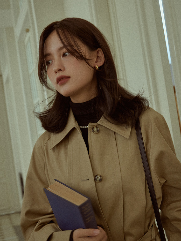 手植えトップカバー) サイドバング ルーズCカール (モースト原糸)