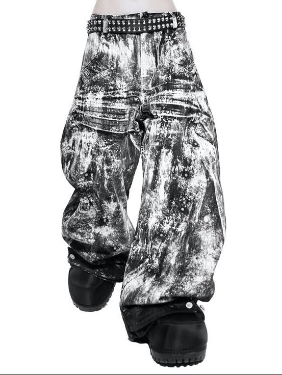 RICH】Smoke Waxed S-Wide Pants – PRESSING WEB SHOP