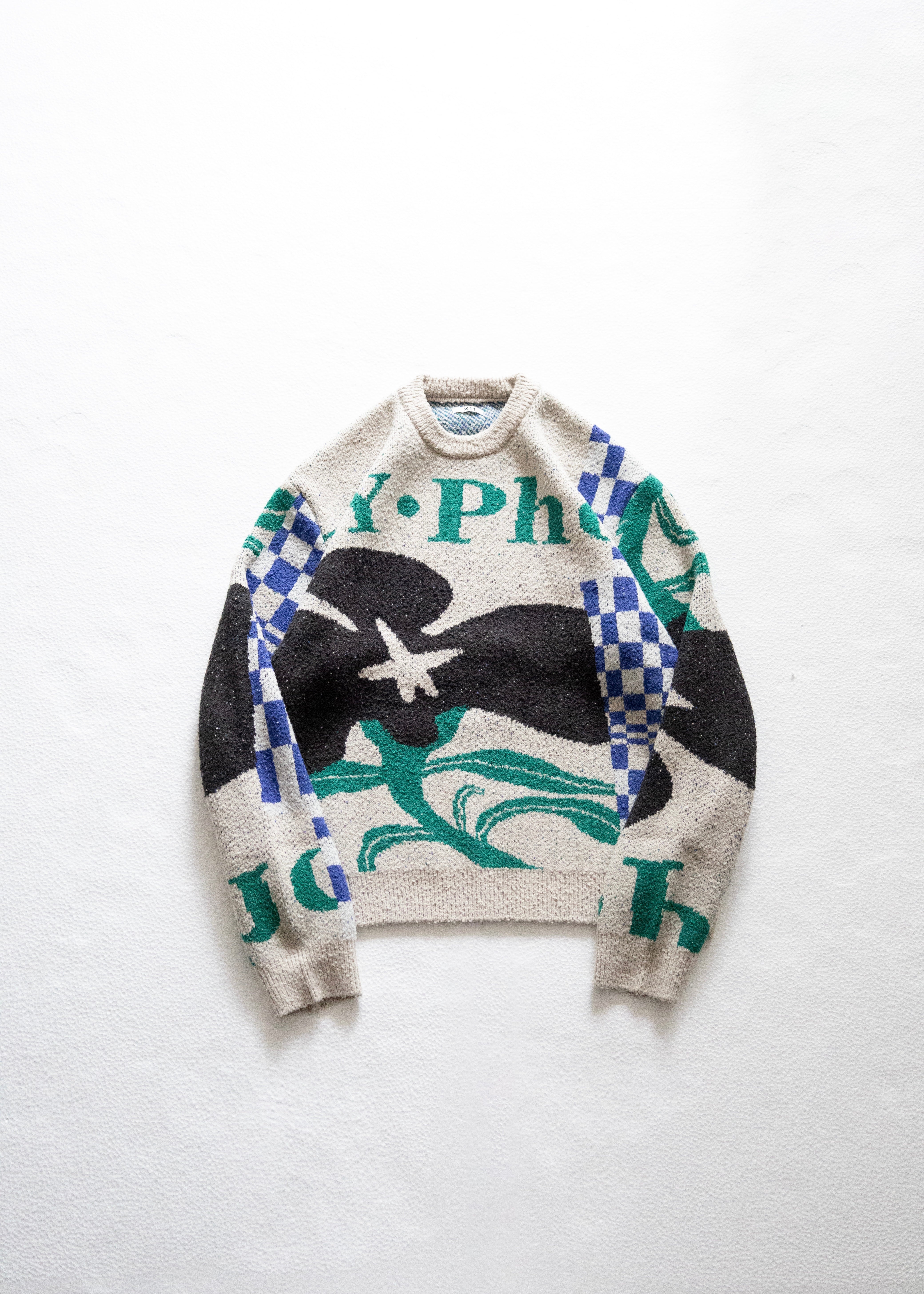 KHOKI（コッキ） Intarsia-knit jumper - 通販 – process