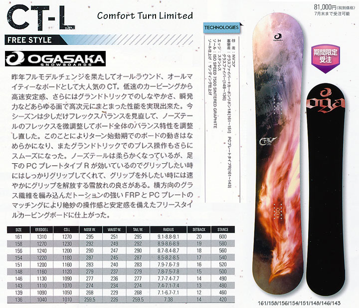 オガサカ OGASAKA 14-15