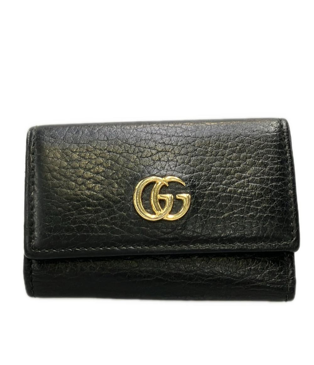 GUCCI 6連キーケース GGマーモント 456118 0959 レディース メンズ