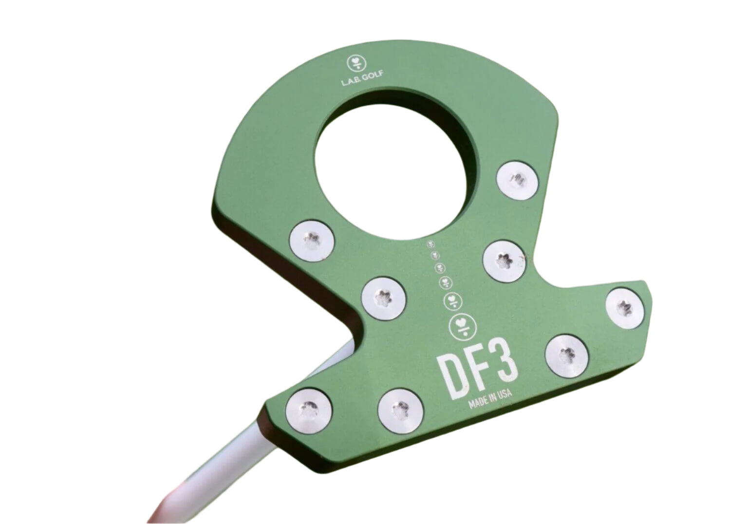 Pre-Owned LAB Golf DF3 Green Mallet Custom Putter w/ Accra