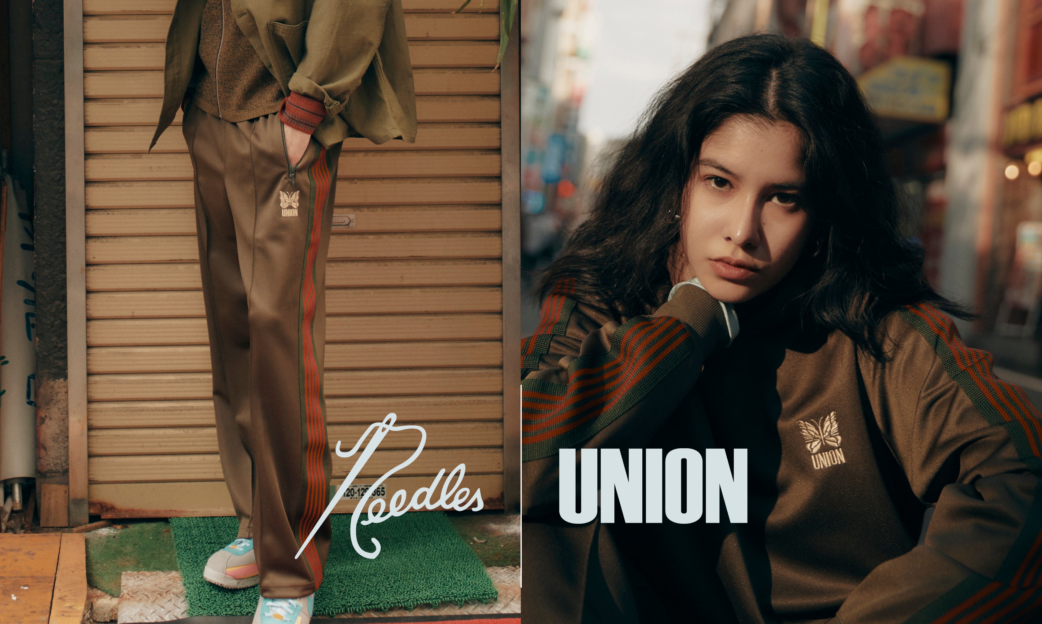 Information | UNION MEMBERS EXCLUSIVE UNION x NEEDLES TRACK HOODIE